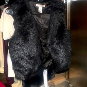 Cute faux fur vest